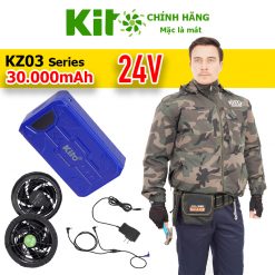 Áo điều Hòa KITO KT03 Rằn Ri