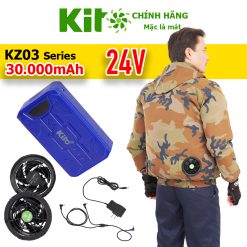 áo điều hòa KITO KT03 rằn ri nâu