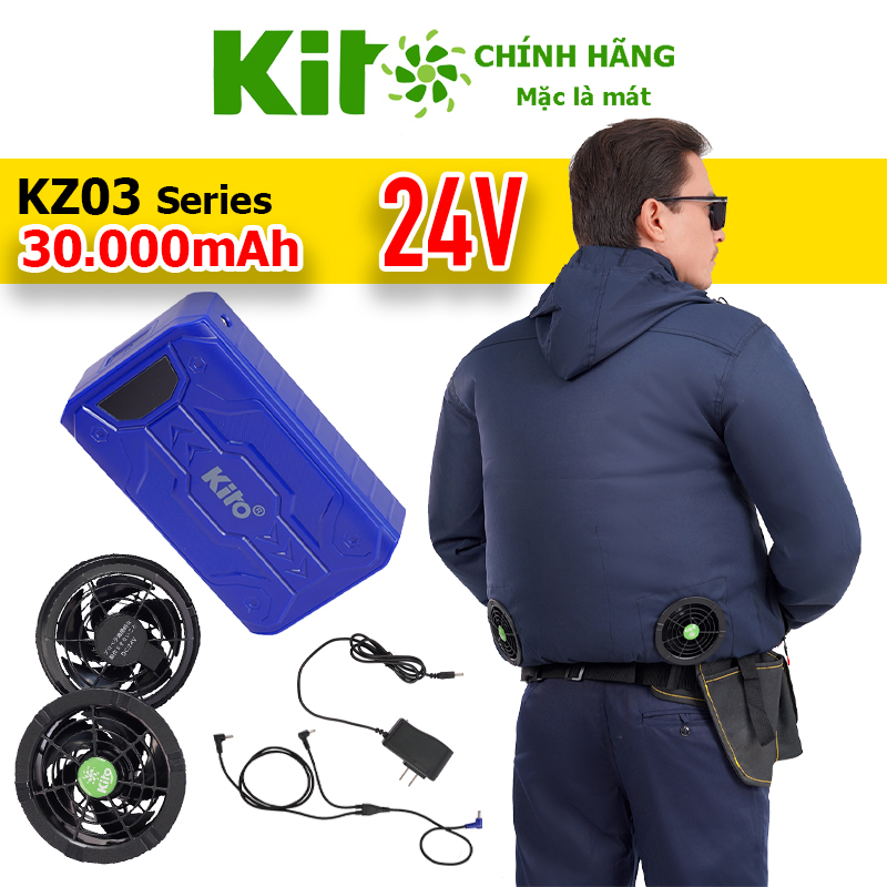 Áo điều hòa KITO KT03 xanh than